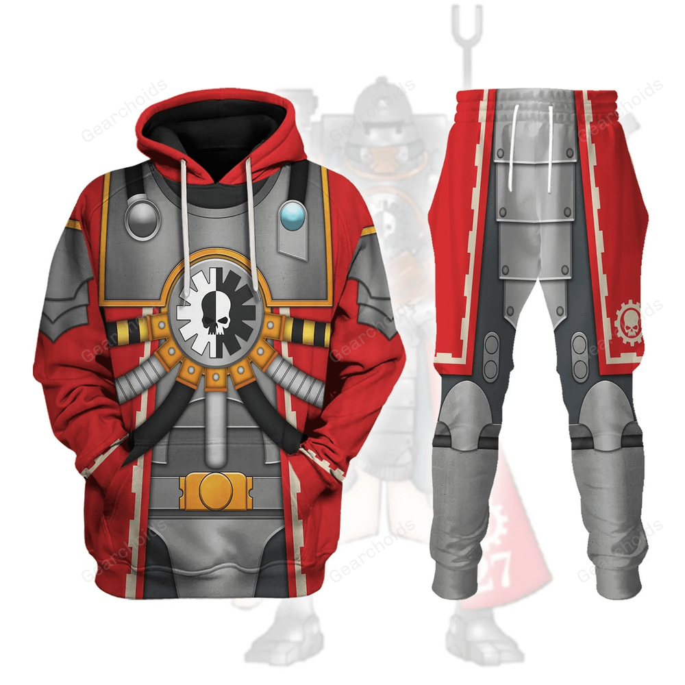 Custom Mars Themed Cosplay Hoodie & Sweatshirt Set WHHS90  -image