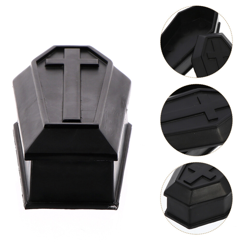 14-Piece Mini Coffin Set for DIY Crafts and Gothic Decor