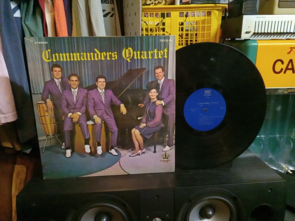 RARE Fairfeild Alabama Local Southern Gospel Commanders Quartet Crown Ltd