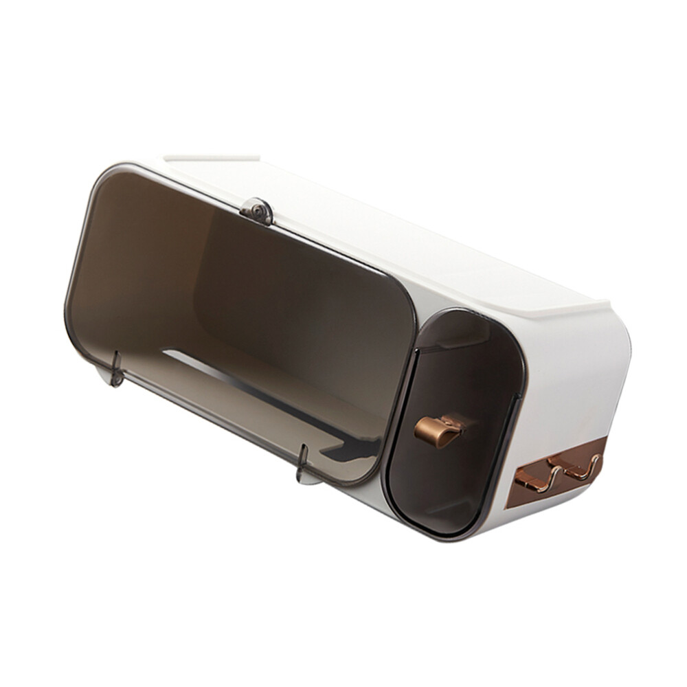 Disposable Face Towel Storage Box Holder Convenient Tissue Wall-mounted