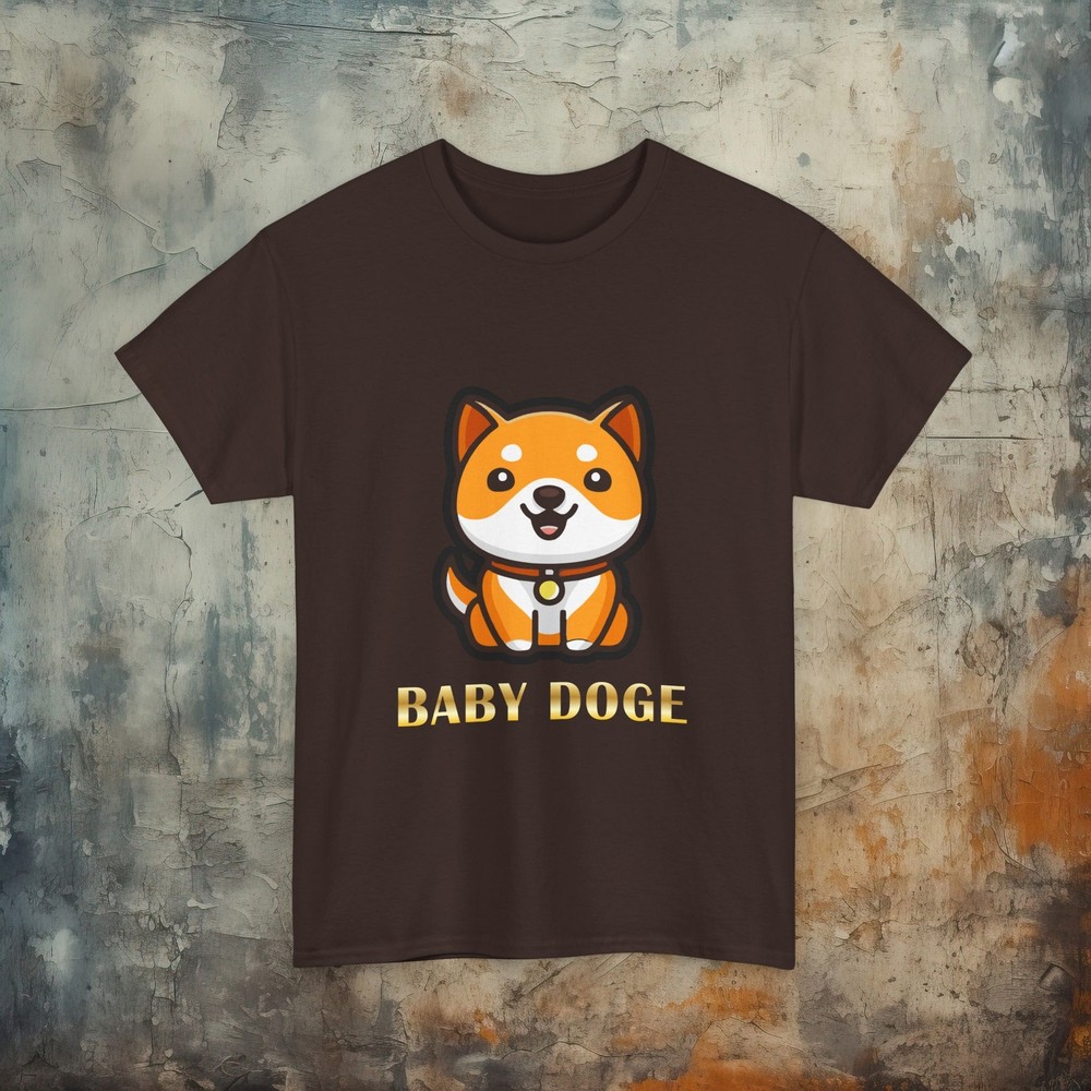 BabyDogeCoin Cryptocurrency Unisex T-Shirt Crypto Design-image