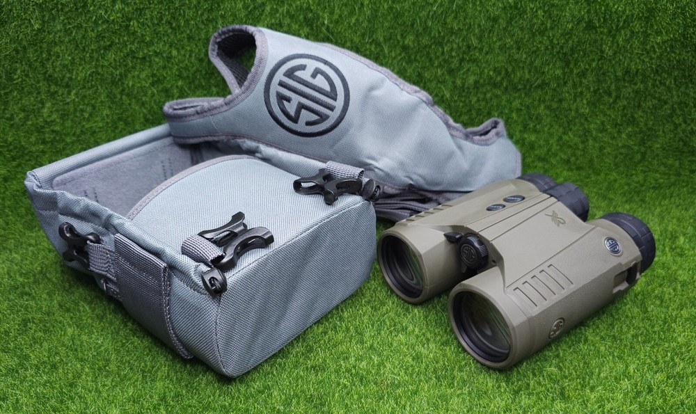 Sig Sauer SOK6K105 KILO6K HD 10x42 Ballistic Laser Rangefinder Binoculars OD GRN