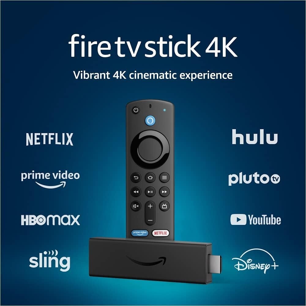 Amazon Firestick TV 4k Media Streamer Watch It All The Best live 📺 🎥🍿🔥