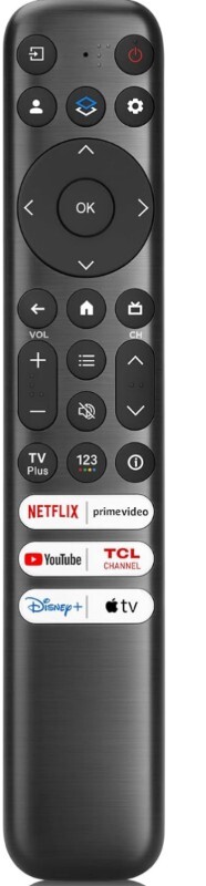 TCL Google TV Voice Replacement Remote for Q6 Q7 QM8 Series  -image