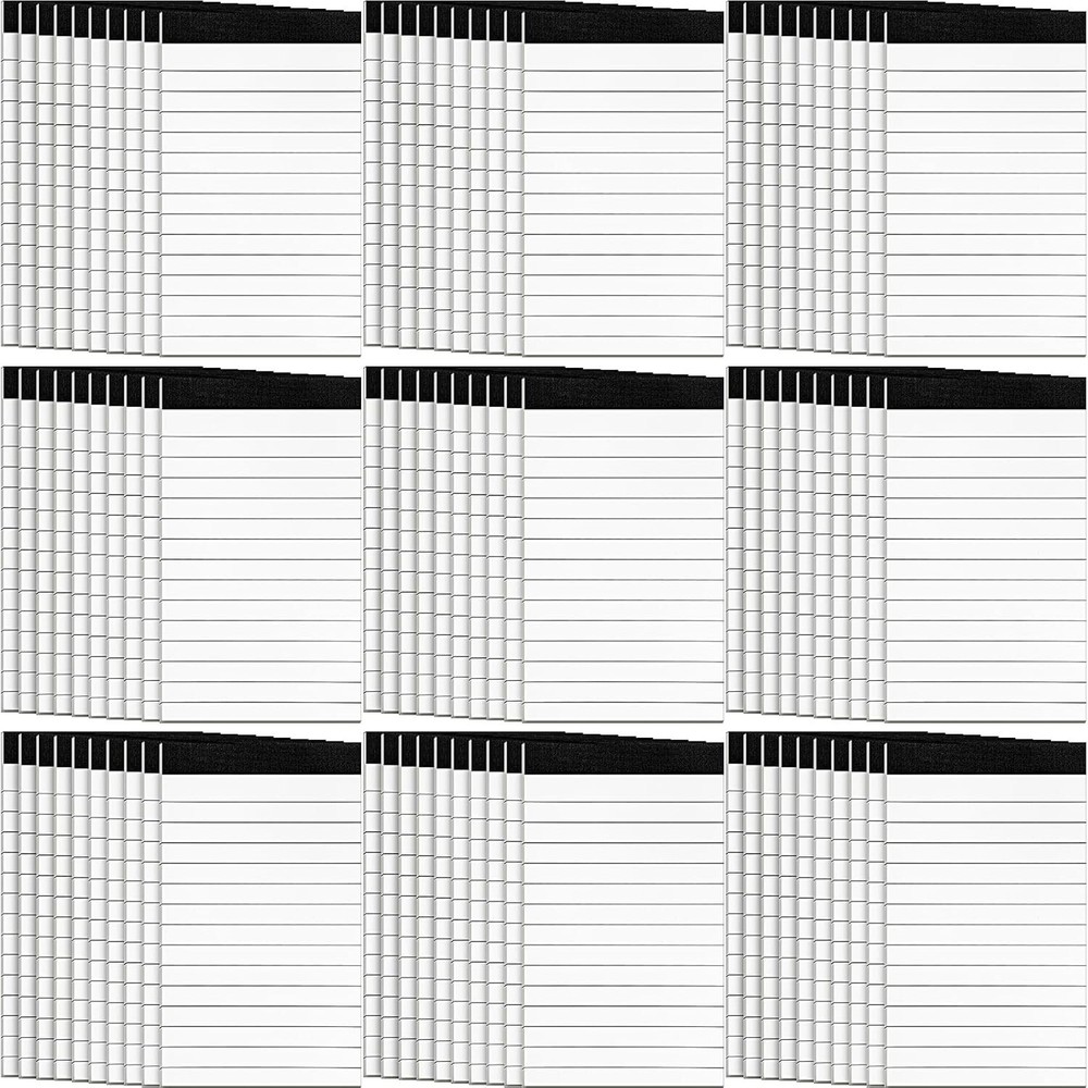 Versatile 4x6 Mini Notepad Refills - 100 Pack with Smooth Quality Paper