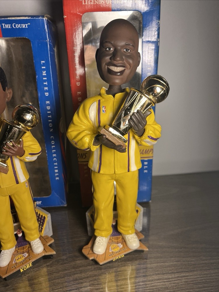 Shaquille O'Neal Forever Collectibles Shaq Bobblehead Lakers #d RARE ONLY 3000