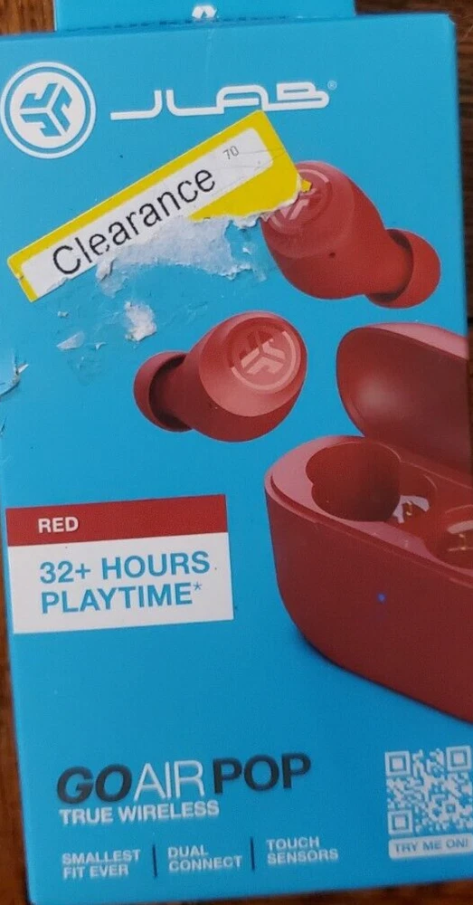JLab EBGAIRPOPRROS124 Go Air Pop True Wireless Earbuds