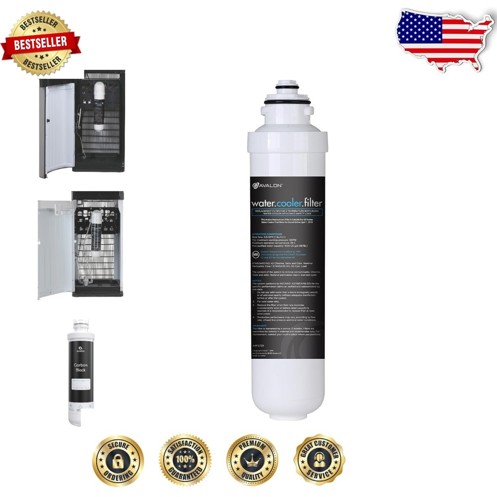 1500-Gallon NSF Certified Water Filter: Enhance Taste & Eliminate Contaminants