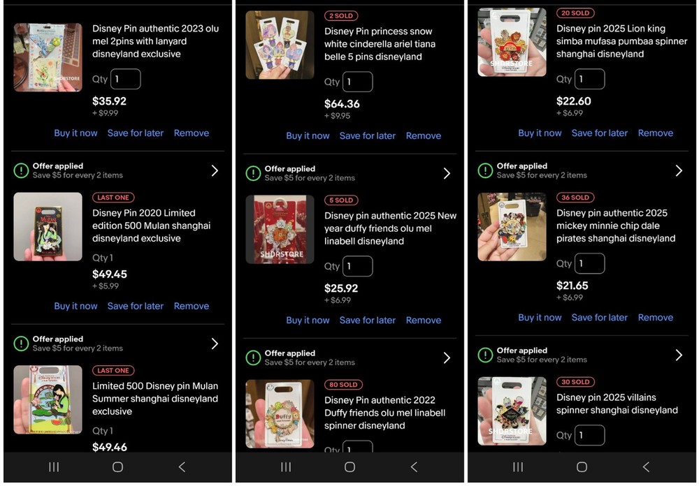 Customer orders 9 magical items from Shanghai Disneyland-image