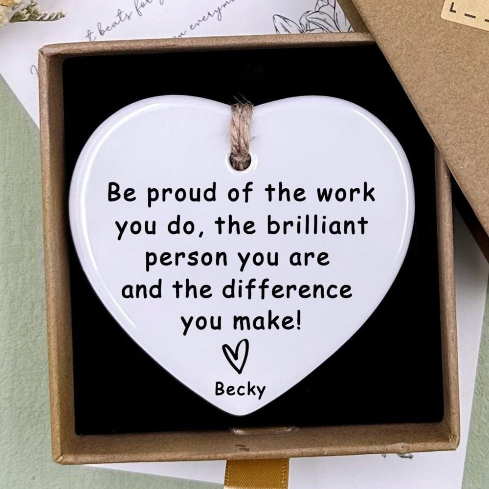 Be Proud Of The Work You Do Thank You Gift Leaving Gift New Job Gift Coworker
