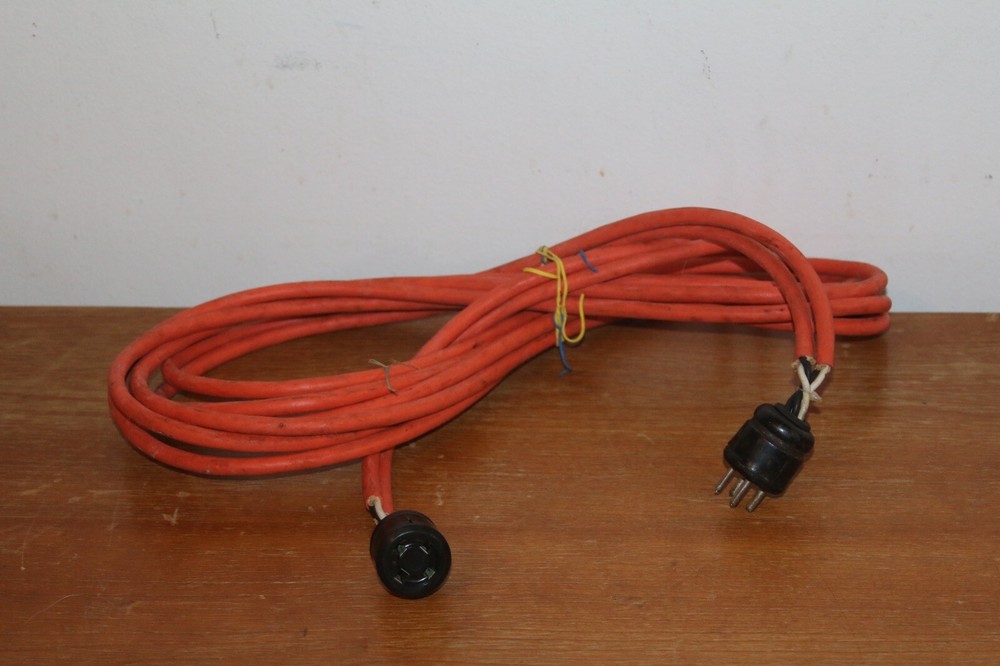 Organ / speaker cable 4 Pin female & male Cable 10ft