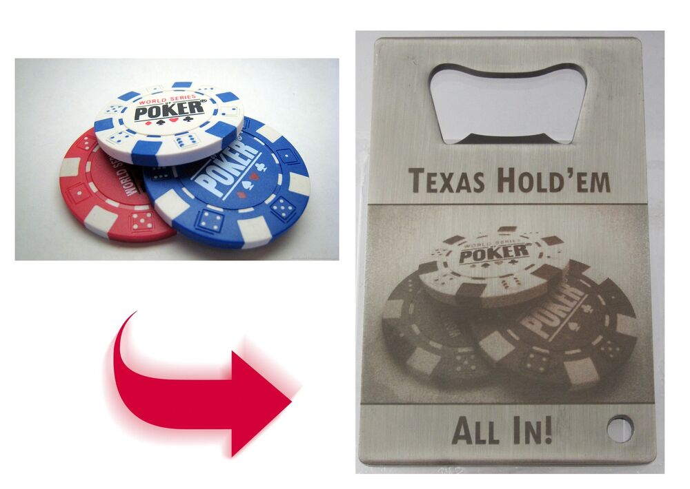 Credit Card Bottle Opener - Custom Engraved - Personalized Poker Card Guard-image