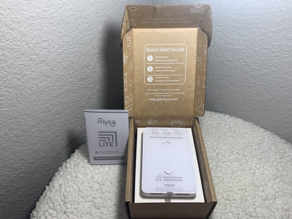 Mysa LITE 120/240V Smart Thermostat for Electric Baseboard Heaters