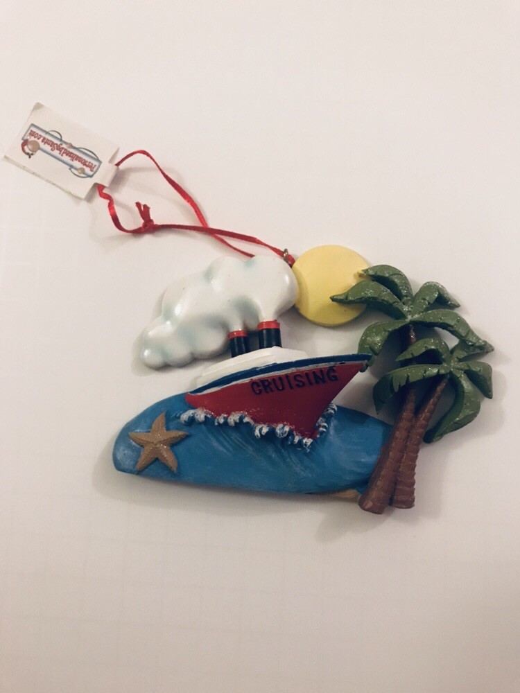 Custom Christmas Tree Ornament - Personalized Holiday Gift for Ship & Boat Lovers-image