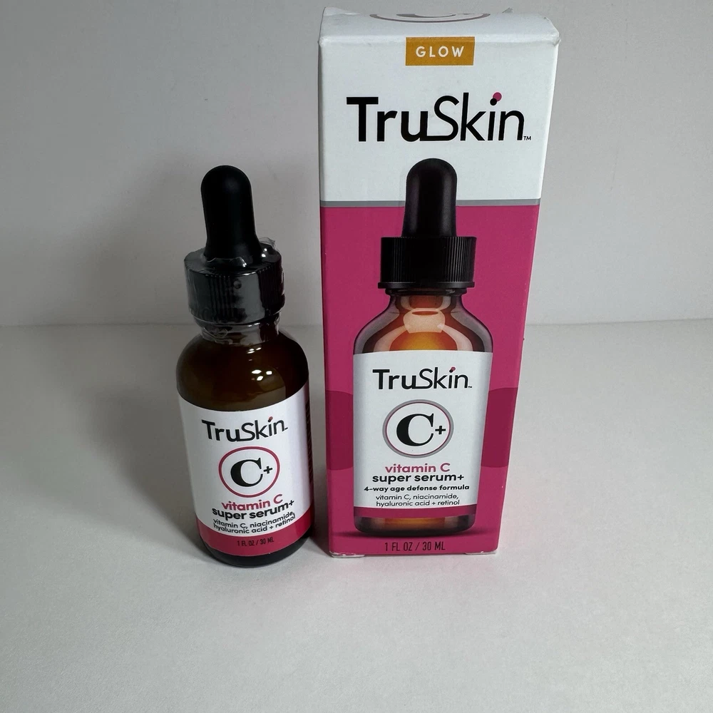 1oz Truskin Glow Vitamin C Super Serum Retinol Exp 02-2023