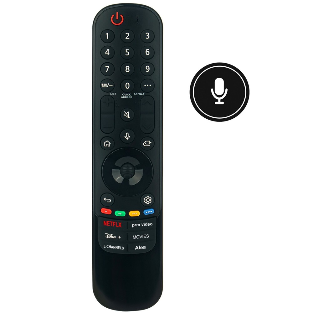 LG TV Voice Replacement Remote for UQ7070 & UQ8000 Series Models-image