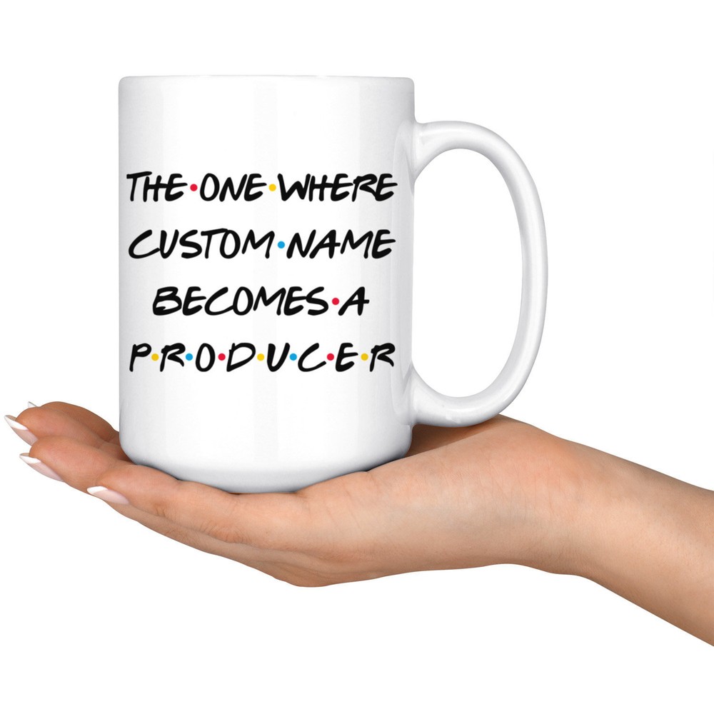 Personalized Producer Graduation Mug Producer Promotion Present Gift Best