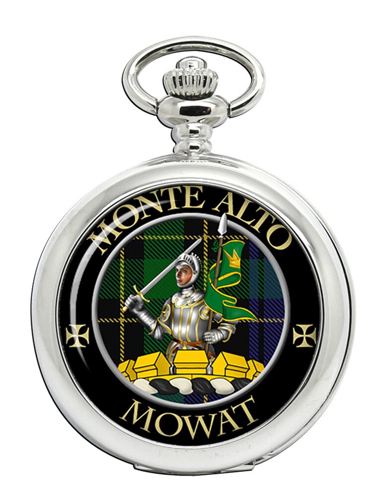 Mowat Scottish Clan Pocket Watch
