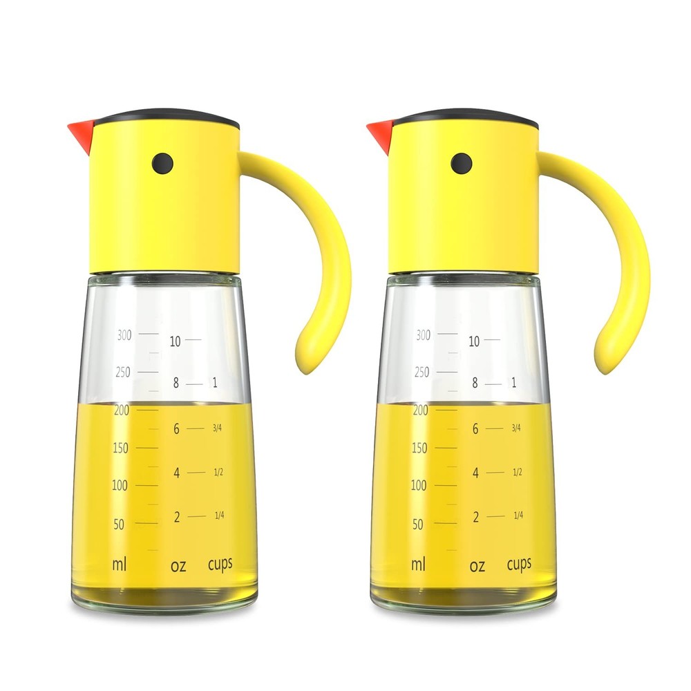 Kitchen Auto Flip Condiment Dispenser Bottle for Cooking Oil & Sauces