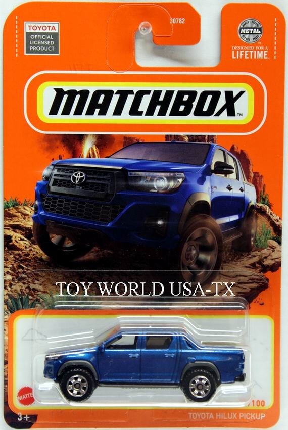 2024 Matchbox #35 MBX Adventure Toyota Hilux Pickup