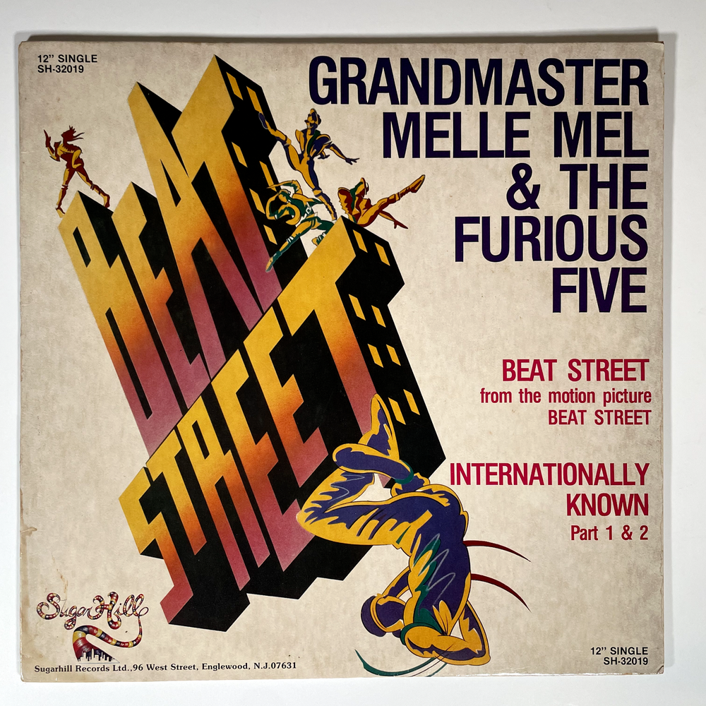 GRANDMASTER MELLE MEL & FURIOUS 5 Beat Street Vinyl 12” Single 1984 EX