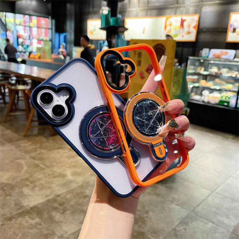 Telefono Protector Cober Funda Para iPhone 16 15 12 13 14 Soporte plegable case