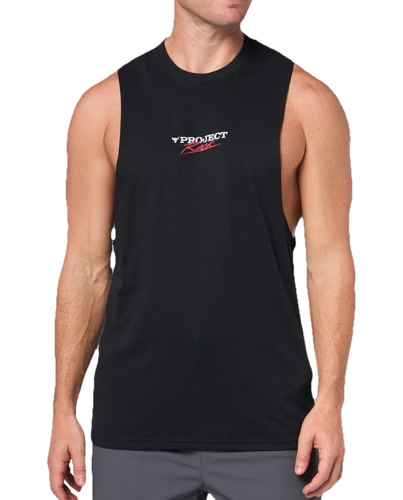 Under Armour Men's Project Rock 2025 Sleeveless Workout Tank S M L XL XXL