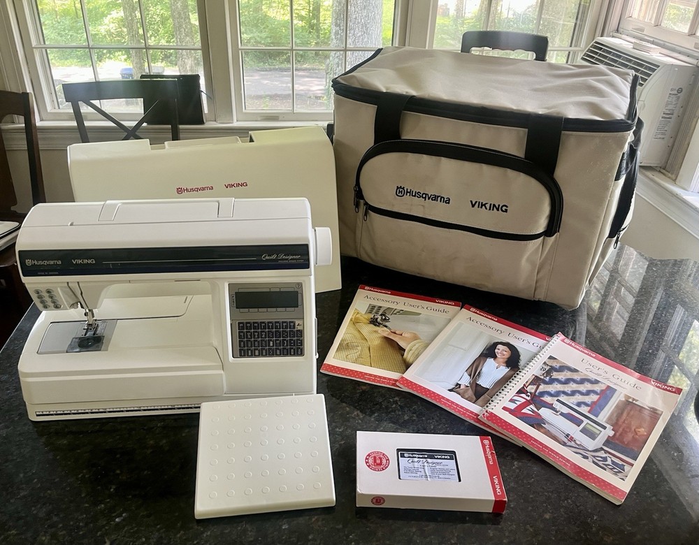 Husqvarna Viking Quilt Designer Sewing & Embroidery Machine Works