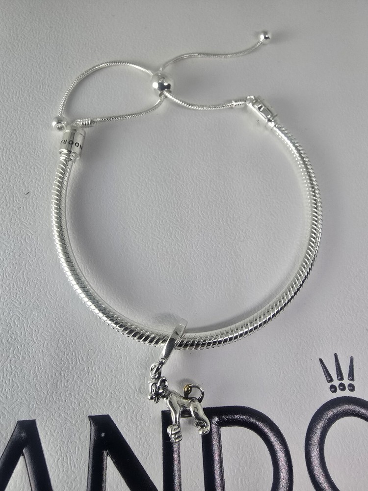 Authentic Pandora  Bracelet W/Disney Simba ,7