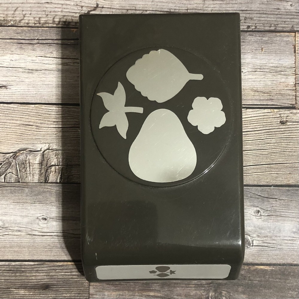 Stampin Up STRAWBERRY BUILDER Punch Paper Crafts Scrapbook Tool