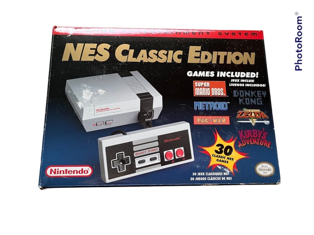 Consola Nintendo Gaming System NES Retro 2016 30 Juegos Super Mario Pac-Man