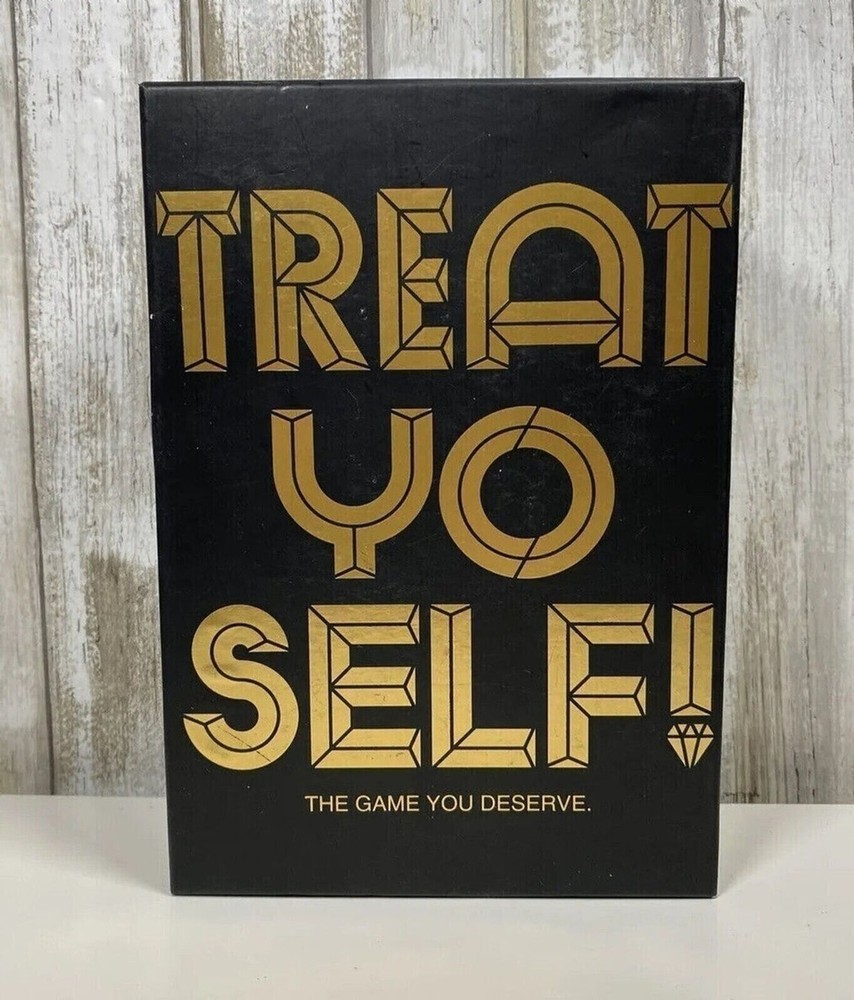 TREAT YO SELF! The Game You Deserve. Bidding and Bluffing Family Strategy Game