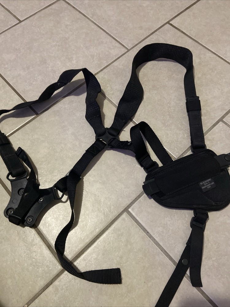 Tactical Blackhawk Holster for Secure Firearm Carry