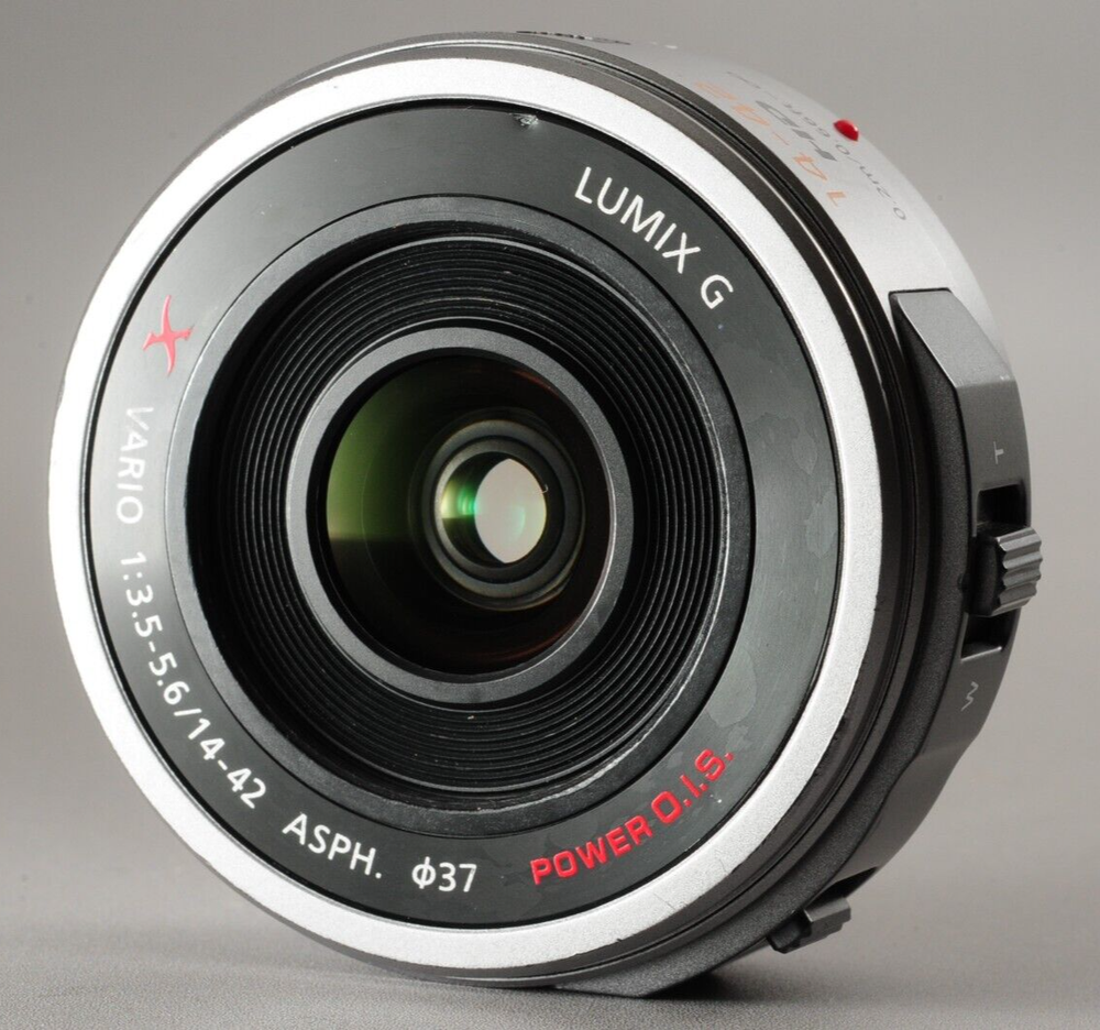 Near Mint Panasonic LUMIX G X VARIO PZ 14-42mm F/3.5-5.6 O.I.S AF Lens #3264