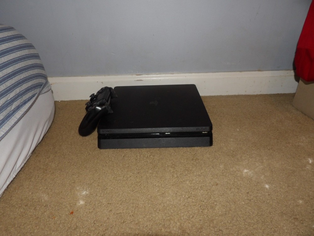 Sony PlayStation 4 Slim 500GB Gaming Console with Controller - Black