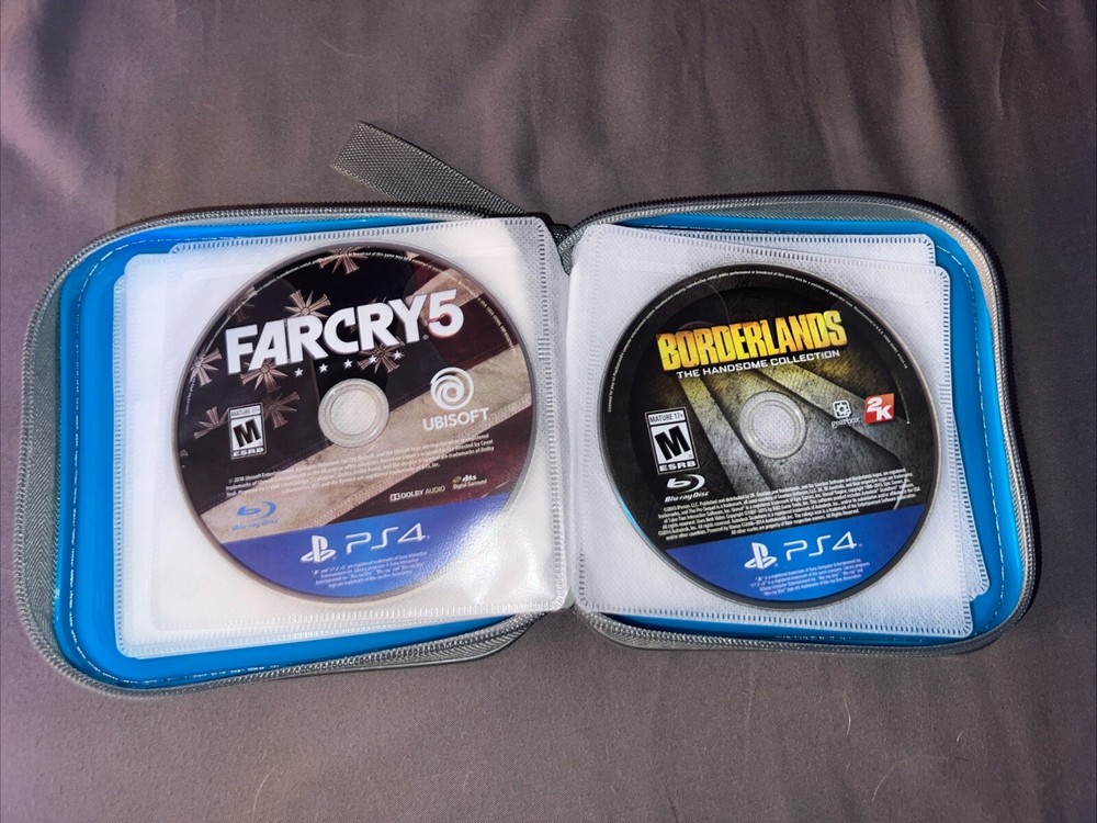 huge ps4 game bundle  with farcry5, borderlands and bunch of other games