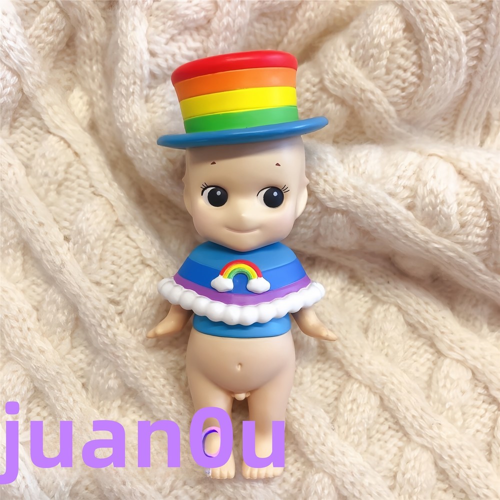 Authentic Sonny Angel 2017  Sky Color mini figure Rainbow Designer toy