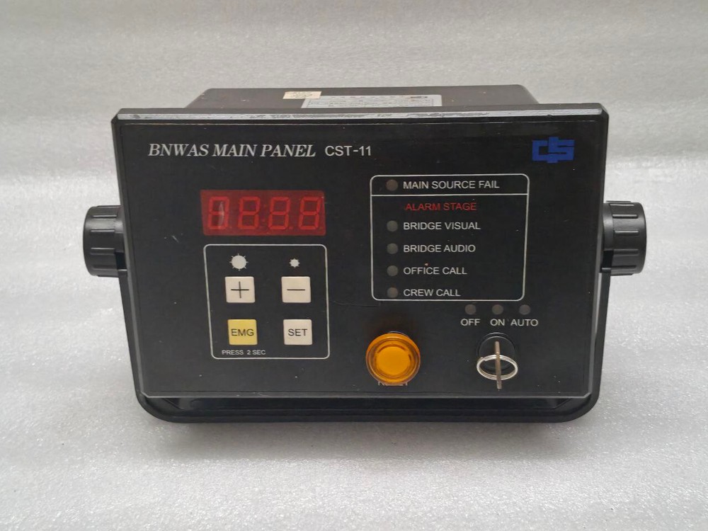 BANWAS MAIN PANEL CST 11 CONTROL UNIT  BRIDGE NAVIGATIONAL WATCH ALARAM SYSTEM