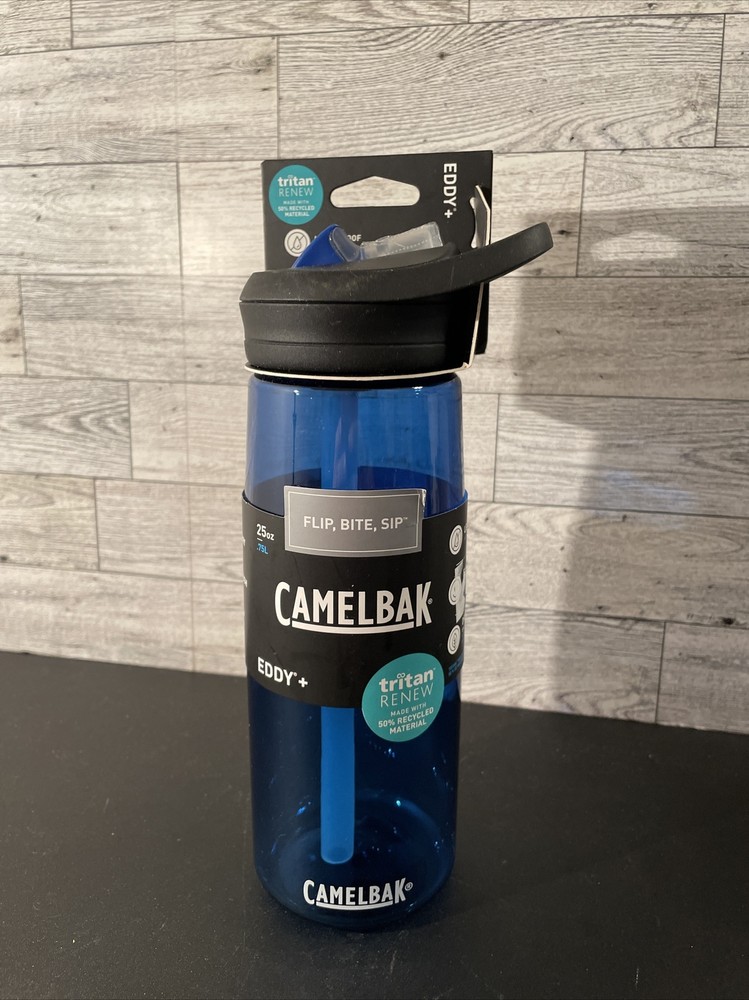 CamelBak Eddy 25oz BPA-Free Spill-Proof Water Bottle in Oxford Blue