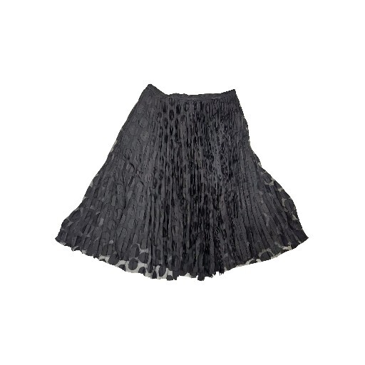 AKRIS Punto Polka Dot Midi Skirt SZ 10