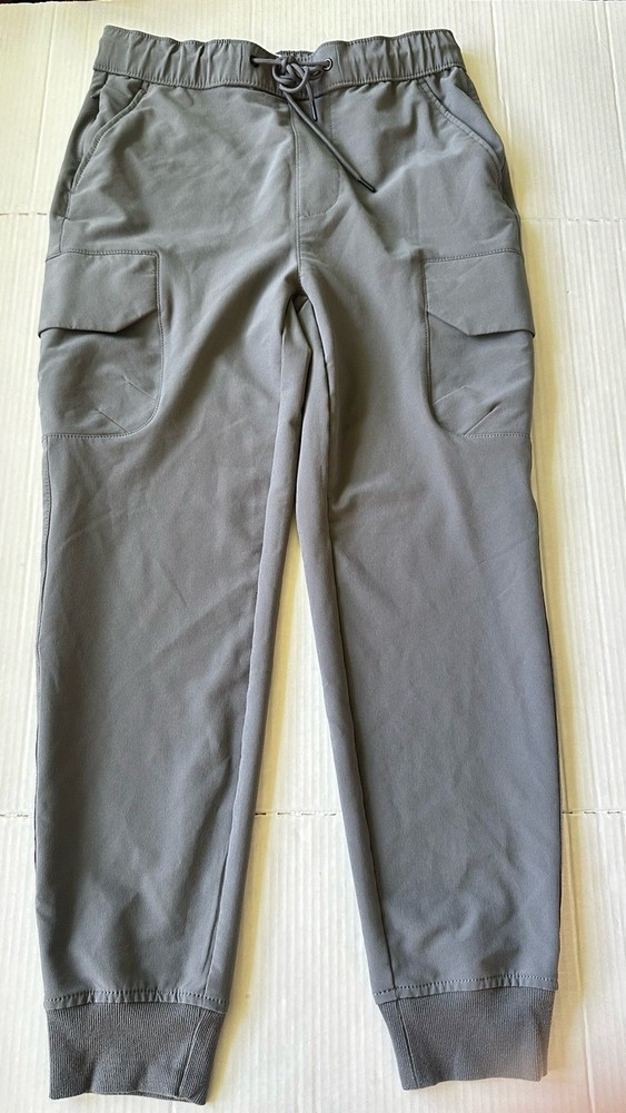 Men's Thundering Gray Tapered Tech Cargo Joggers by Goodfellow & Co