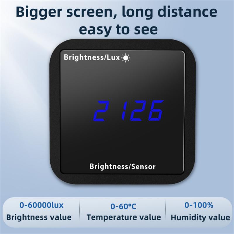 Illuminance Detection Display Linkage Smart Home Automated Intelligent Brightnes-image