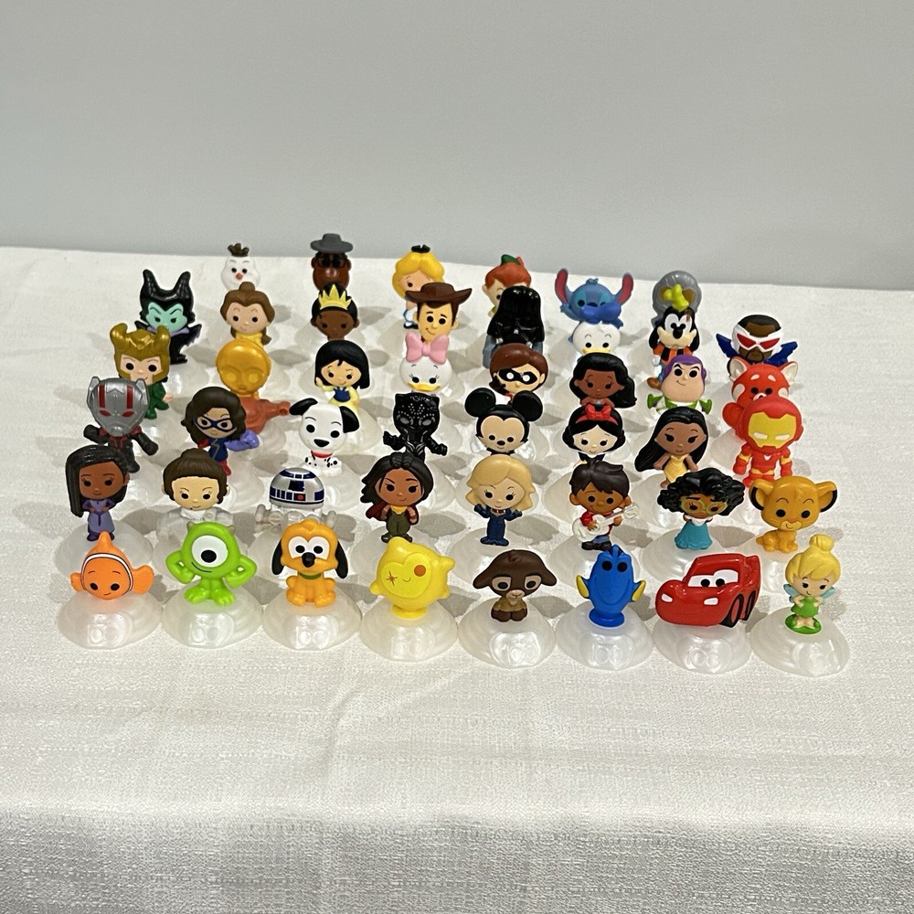 2023 McDonald's Disney 100 Years Anniversary Happy Meal Toys Lot Huge of 46 HTF!
