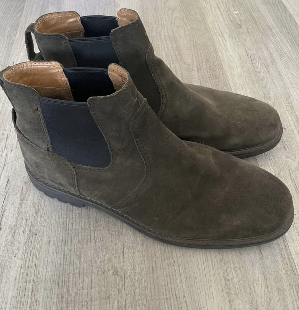 Florsheim Brown Leather Boots for Men Size 12