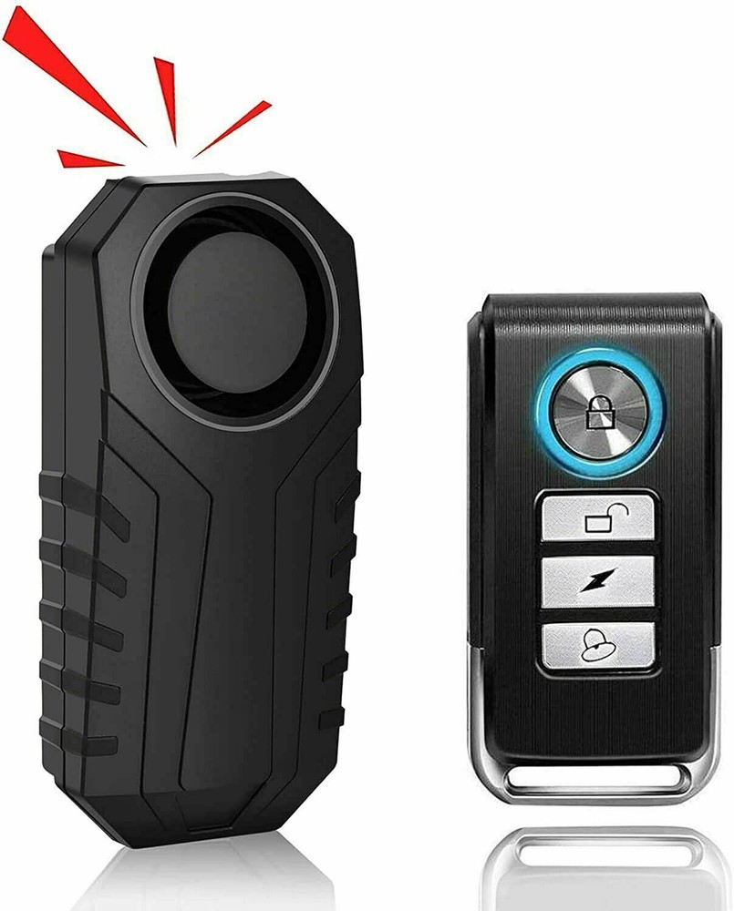 Waterproof Bike Scoote Moped Electrical Alarm DIY Pairing Sensitive Easy Trigger