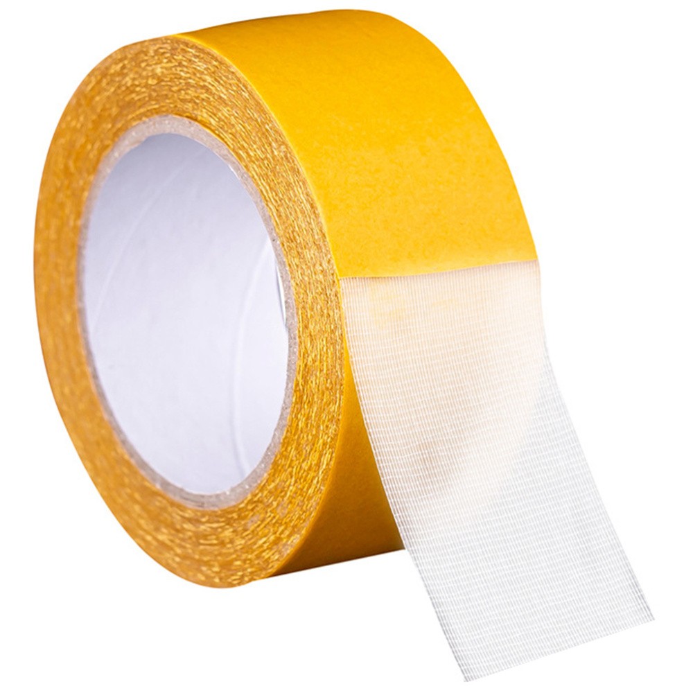 Double-Sided Carpet Tape Roll for Rugs Cloth-Based Non-Slip Gripper