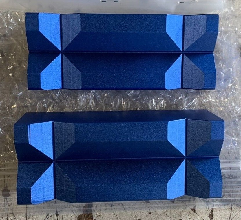 Vice Removable jaws, Vice Jaws, Vice Soft Jaws Magnetic Blue (FREE SHIPPING)-image