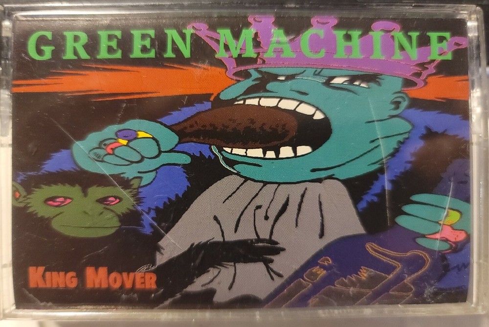 Green Machine -King Mover -Cassette Tape - Rare! -Excellent Condition 1993