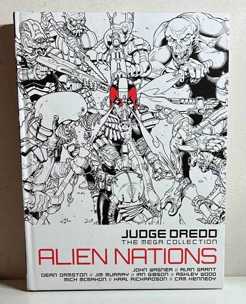 JUDGE DREDD MEGA COLLECTION : #75 ALIEN NATIONS GRAPHIC NOVEL BOOK HB 2000AD