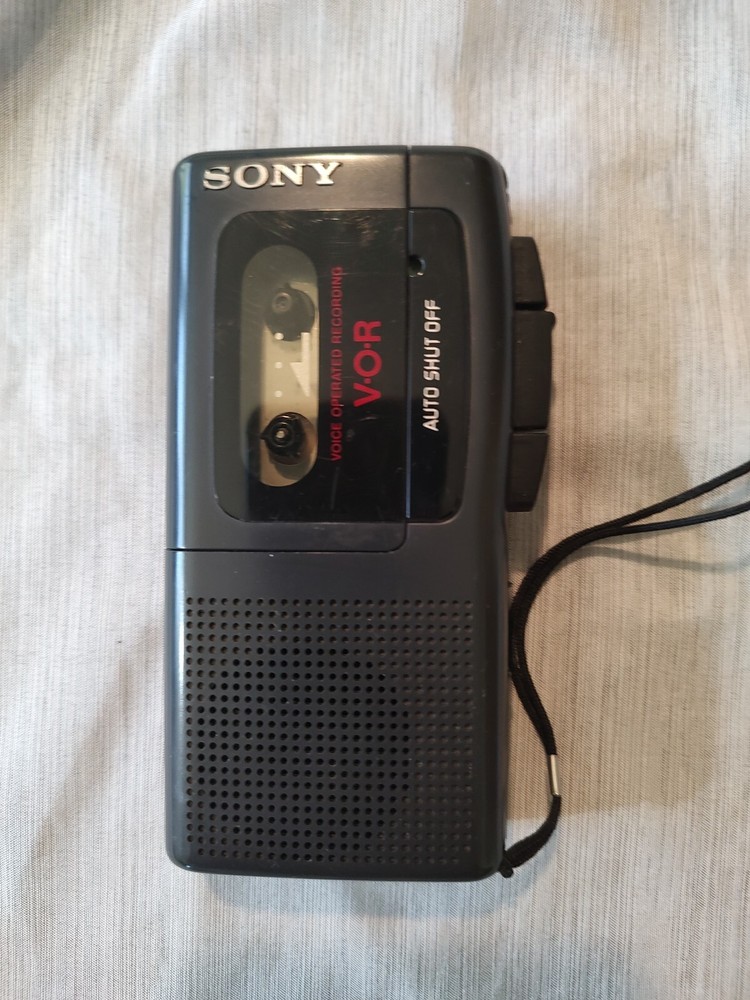 Sony Micro Cassette Recorder Model 507V For Parts/Repair Only
